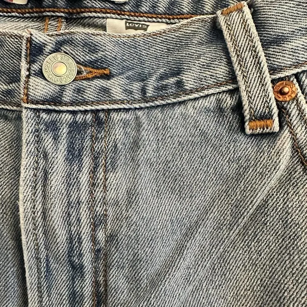 Vintage Levi’s 505 jeans Red Tab little e 100% cotton men 36x30 straight leg y2k